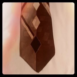 N248, Machado tie,  black brown gold